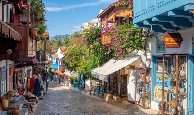 kaş sokakları