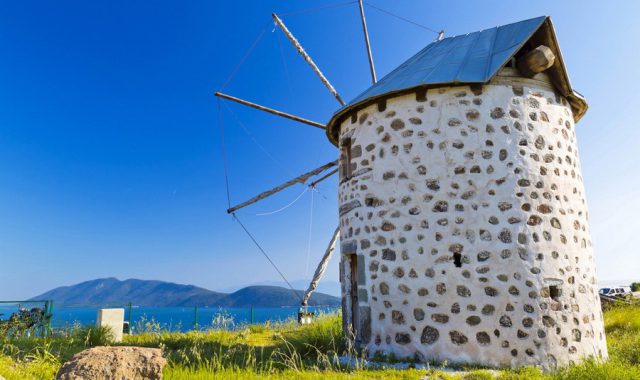 bodrum yel değirmeni